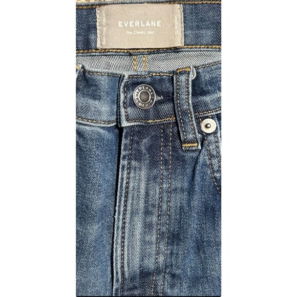 Everlane Women's Blue Denim The Cheeky Jean Size 25R - Picture 5 of 7